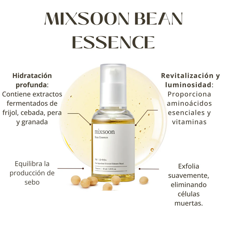 Mixsoon: Exfoliante & Hidratante Facial para Piel Grasa (2 en 1)