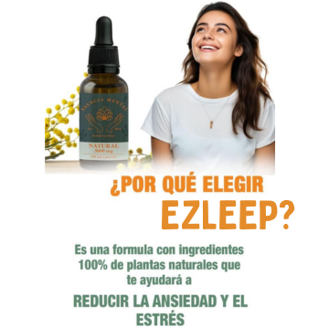 EZLEEP™ - GOTAS ANTIESTRÉS Y ANTIANSIEDAD