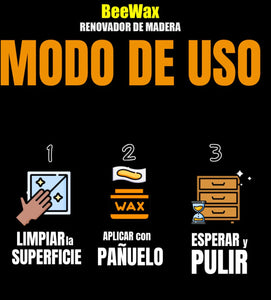 BEEWAX-CERA REPARADORA DE MUEBLES